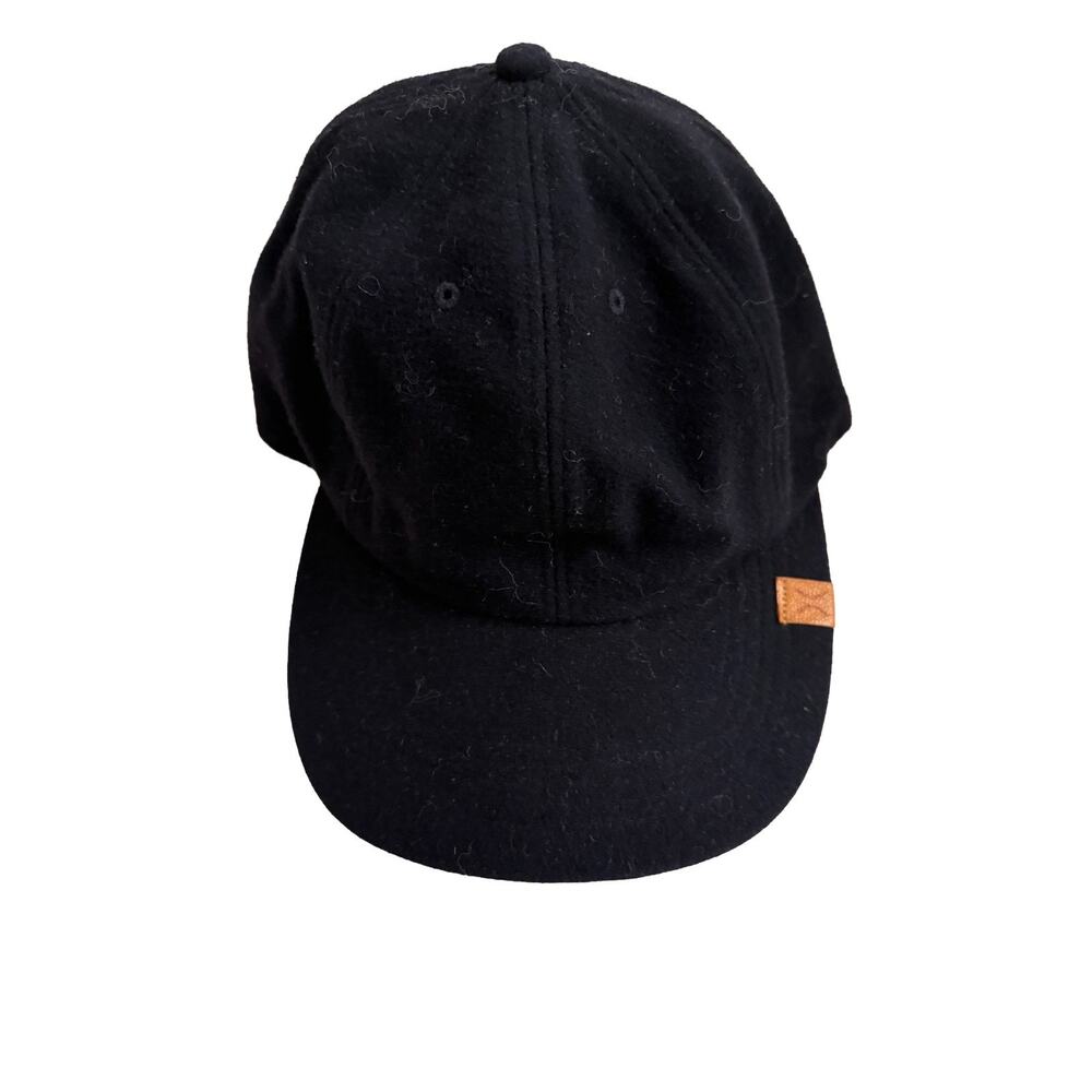 [size M/L] VISVIM EXCELSIOR WOOL CAP HAT NAVY